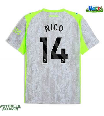 Manchester City Nico Gonzalez #14 Tredje Tröja 2025-26 Kortärmad